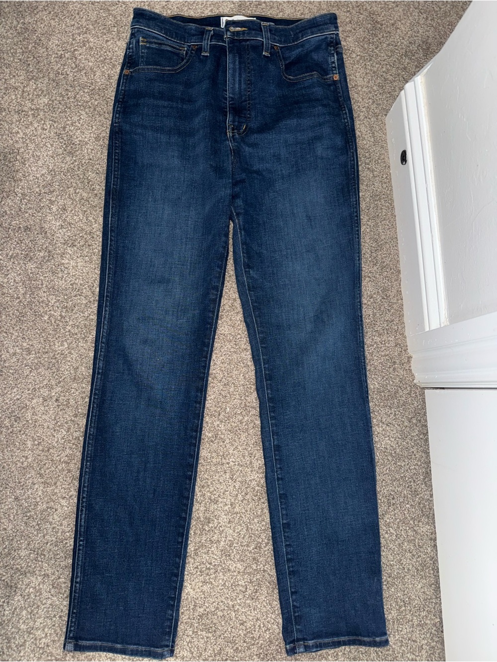 Madewell Pencil Skinny Jeans 29 dark wash